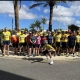 A large group of cyclists at Maurice Burton's annual Lanzarote Training Camp