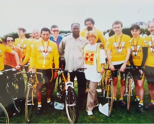 Team De Ver meet Chris Eubank, Brighton, August 2001 Team De Ver meet Chris Eubank, Brighton, August 2001