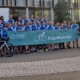 Group of riders before setting off
