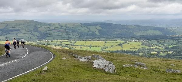 Cycling in Brecon Beacons